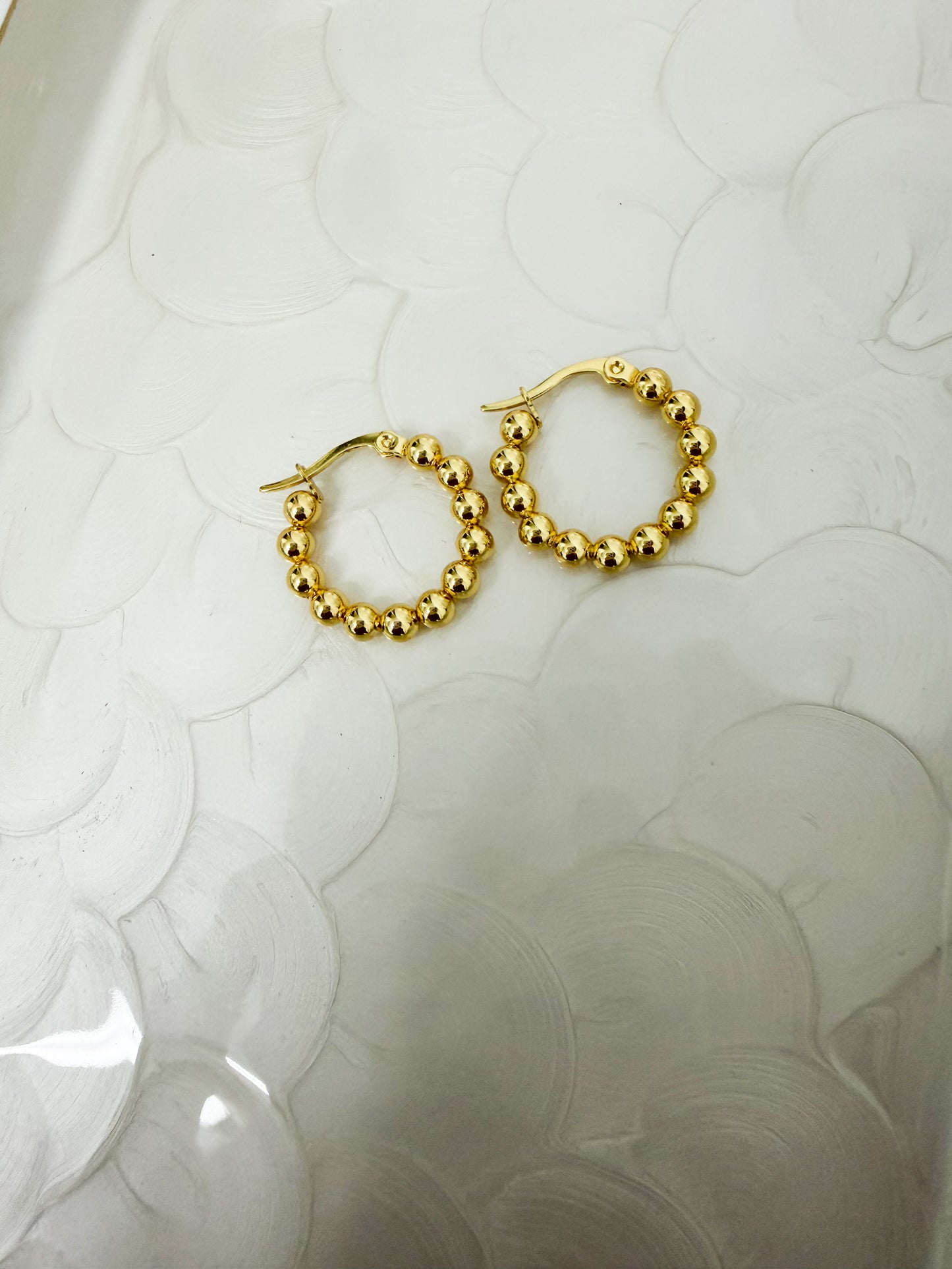 Bubble Small Hoops