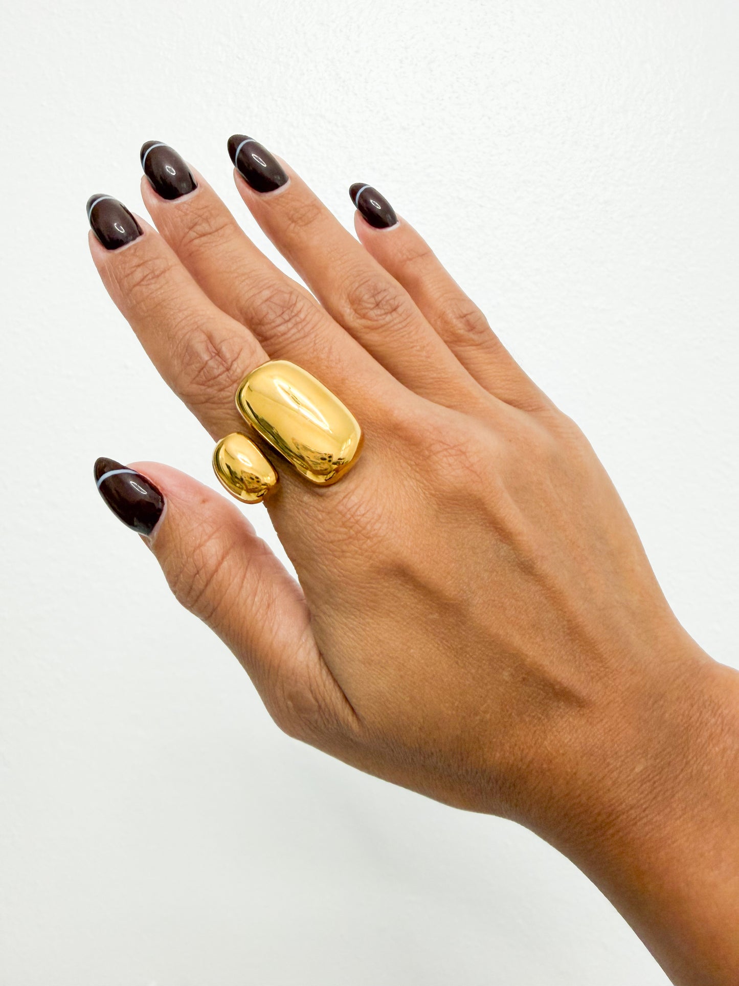 Edgy Ring Size 8