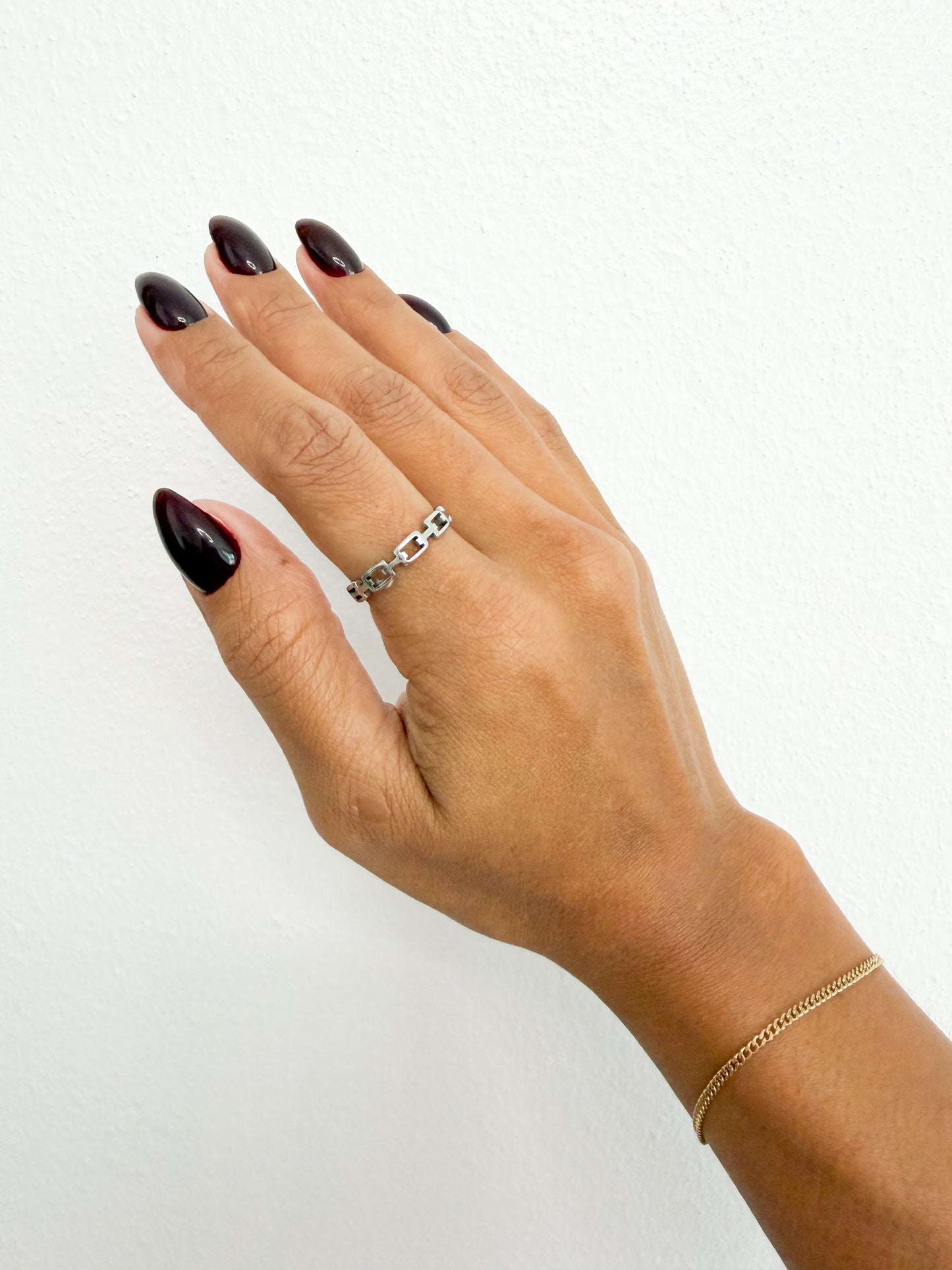 Cece Ring -SILVER -Size 8