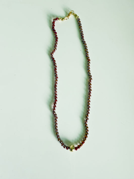 Island Necklace (Wine)